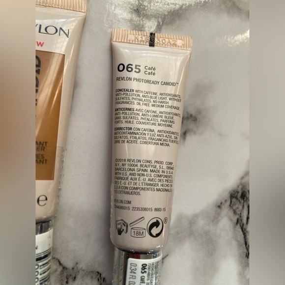 2 Revlon PhotoReady Candid Concealer Anti-Pollution, Anti-Blue Light - CAFE’ - Picture 3 of 8